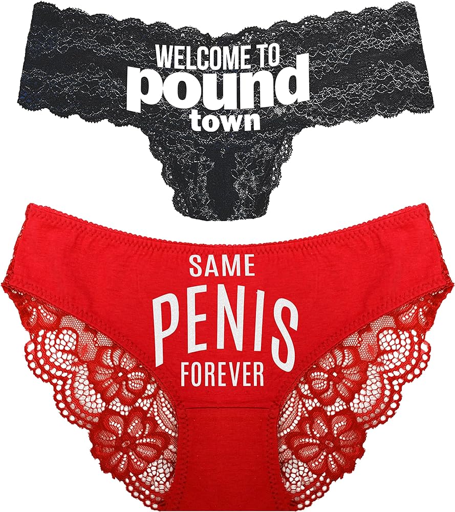 Up your underwear game with these bachelorette party funny undies!