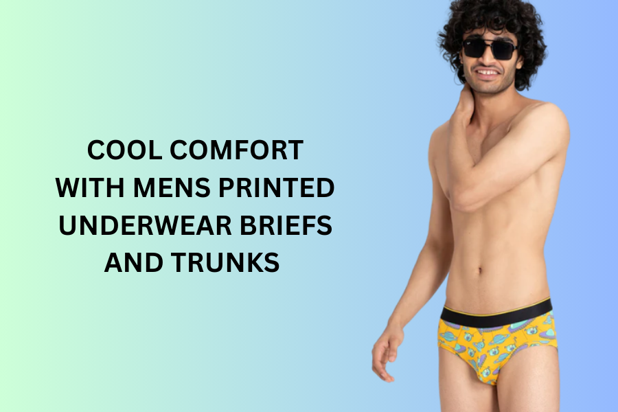 Cool Comfort with Mens Printed Underwear Briefs and Trunks